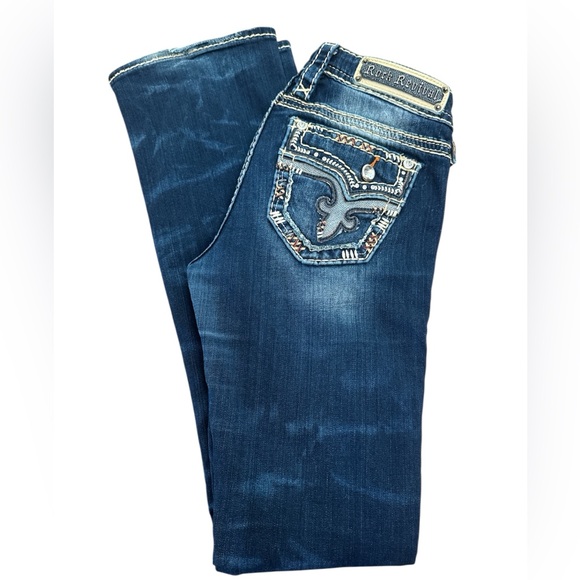 Rock Revival Betty Boot Cut Jeans, 27x35 - Picture 1 of 11